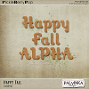 Happy Fall Alpha