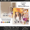 Season Of The Soul ~ art page template 2 by Tiramisu design 