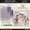 Delicate ~ art  template 2 by Tiramisu design 