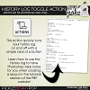 History Log Toggle Action
