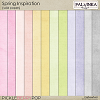 Spring Inspiration Solid Papers