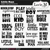 Little Boys Digital Stamps