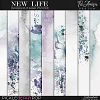 New Life ~ artistic background papers by Tiramisu design