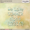 We Love Summer Alpha