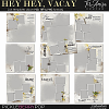 Art Templates Album~ Hey Hey, Vacay ~ by Tiramisu design  