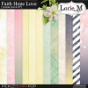 Faith Hope Love Paper Pack #1