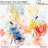 Dancing in the moonlight - watercolor brushes & transfers