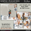 Simple Pleasures ~ Art  Template 2 by TirAmisu design  