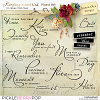 Keeping Memories - Word Art (Jasmin-Olya Designs)