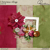 Christmas Village Mini Kit by Chunlin Designs