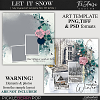 Let It Snow ~ Art Template 2 by TirAmisu design 