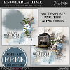 Enjoyable Time ~ Art Template 2 by TirAmisu design 