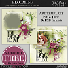 Blooming ~ Art Template 1 