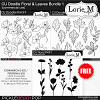 CU Doodle Floral & Leaves Bundle 1