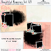 Beautiful Memories Templates Vol.121 by Indigo Design by Anna 