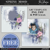 Spring Mood ~ Art Template 1 