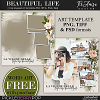 Beautiful Life ~ Art Template 2