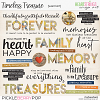 Timeless Treasure Word Art