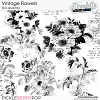 Vintage Flowers (CU accents) by Simplette