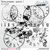 Time passes (CU stamps) pack 1 by Simplette