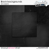 Black backgrounds (CU papers) by Simplette