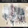 November Blush ~ art transfers 