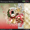 Homespun Holiday Mini Kit by Heartstrings Scrap Art