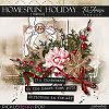 Homespun Holiday Mini Kit by TirAmisu Design