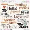 Together Again Word Art