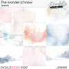 The wonder of snow (papers) by Simplette