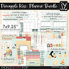 Pineapple Kiss Planner Bundle