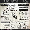 Book Lover ~ Word Art 