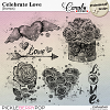 Celebrate Love Stamps by PrelestnayaP Design and CarolW Designs