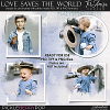 Love Saves The World ~ Out Of Bounds photo masks  