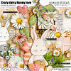 Crazy daisy Bunny love - words & pieces