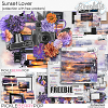 Sunset Lover (collection with FREE wordarts) by Simplette