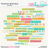 Summer Birthday Wordbits by JB Studio