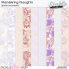 Wandering Thoughts (patterned papers) by Simplette