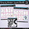 Scrap by Number: Layouts Bundle