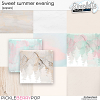 Sweet Summer Evening (papers) by Simplette