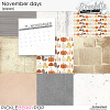 November Days (papers) by Simplette