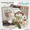 Farmhouse Winter Vintage Bits by JB Studio