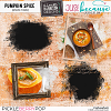 Pumpkin Spice Photo Masks by JB Studio and Aimee Harrison Designs