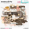 Pajamas All Day Misc & Journal Bits by JB Studio