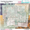 Catching Snowflakes Artsy Papers by JB Studio