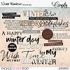 Winter Memories-Word art