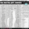 Hey, Boy! Hey, Girl! | Newsies