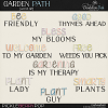 Garden Path: Word Art