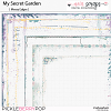 My Secret Garden - Messy Edges - by Neia Scraps