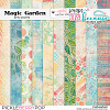 Magic Garden Artsy Papers by JB Studio & Neia Scraps